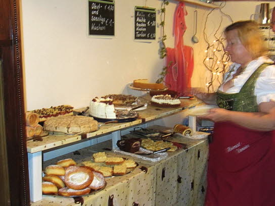 Kuchen zur Auswahl