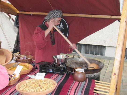 Frische Mandeln